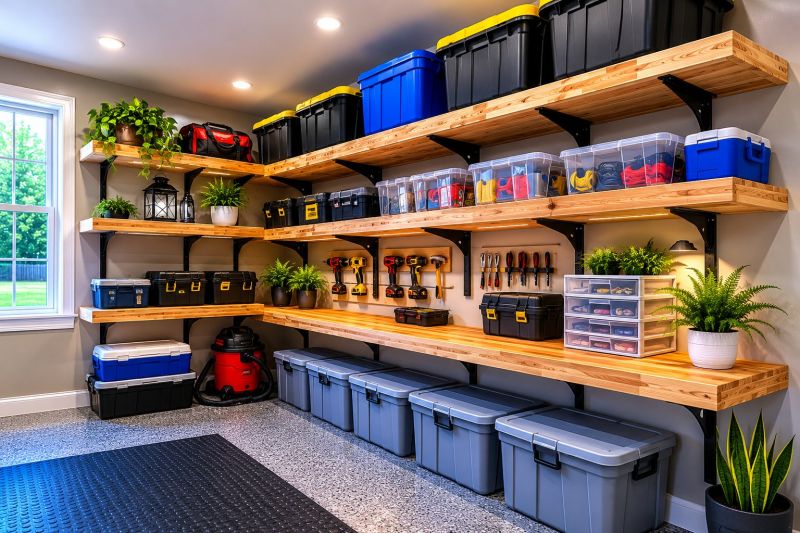 Overhead Shelving Installation in Raleigh, NC