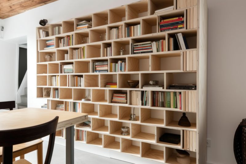 Built In Bookcase Installation in Charlotte, NC