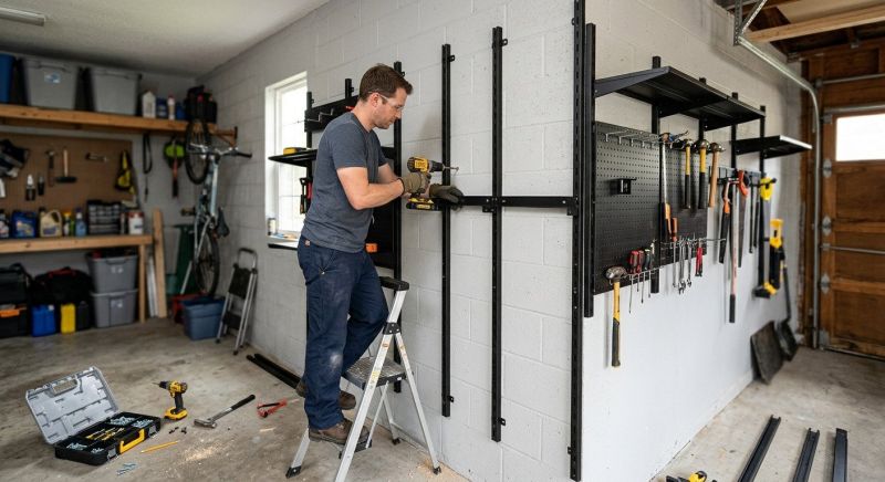 Ceiling Rack Installation in Arlington, VA