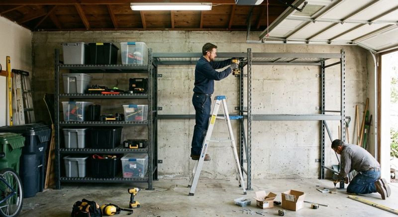 Ceiling Rack Installation in Leesburg, VA