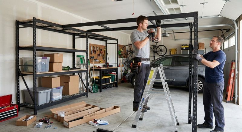 Ceiling Rack Installation in Alexandria, VA