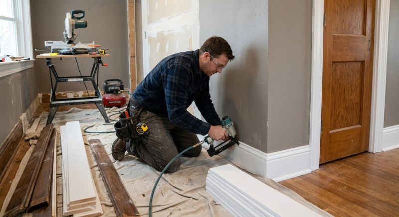 Custom Wood Trim Installation in Wilmington, NC