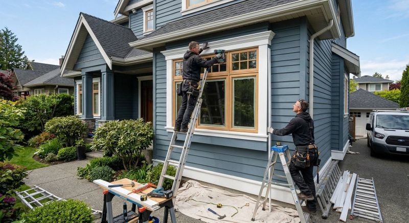 Exterior Trim Work in Alpharetta, GA