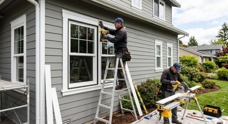 Exterior Trim Work in Conroe, TX