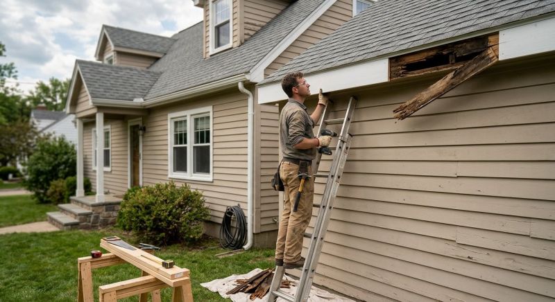 Garage Fascia Repair in Wilmington, NC
