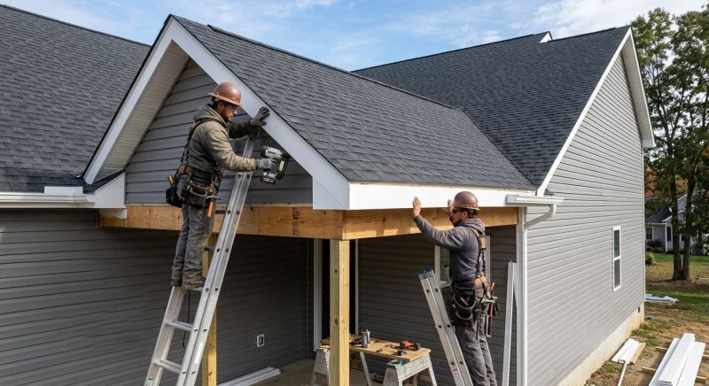 Garage Fascia Replacement in Wilmington, NC