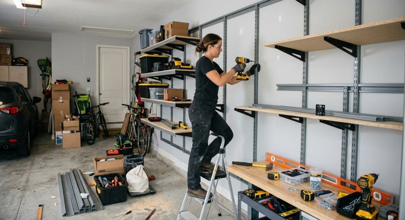 Garage Shelves Installation in Montgomery County, MD