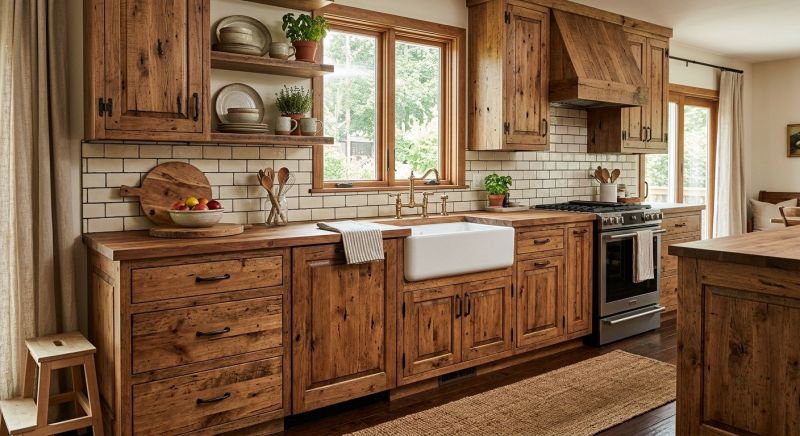 Rustic Cabinets Installation in Cincinnati, OH