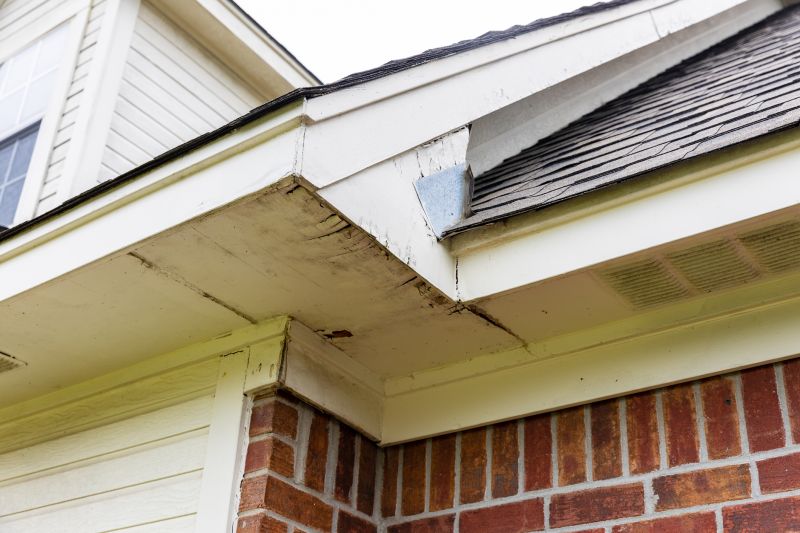 Soffit Damage Repair in Alpharetta, GA