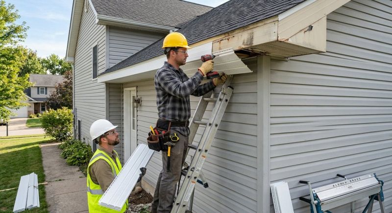 Soffit Installation in Conroe, TX