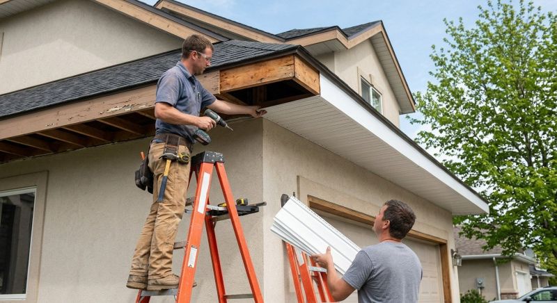 Soffit Replacement in Overland Park, KS