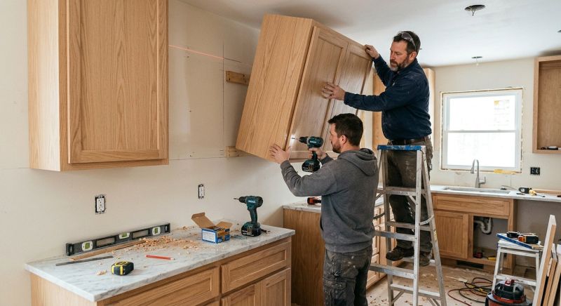 Vanity Cabinet Installation in Dayton, OH