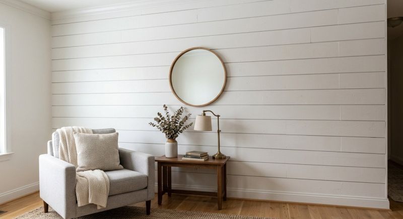 Wall Shiplapping in Wilmington, NC
